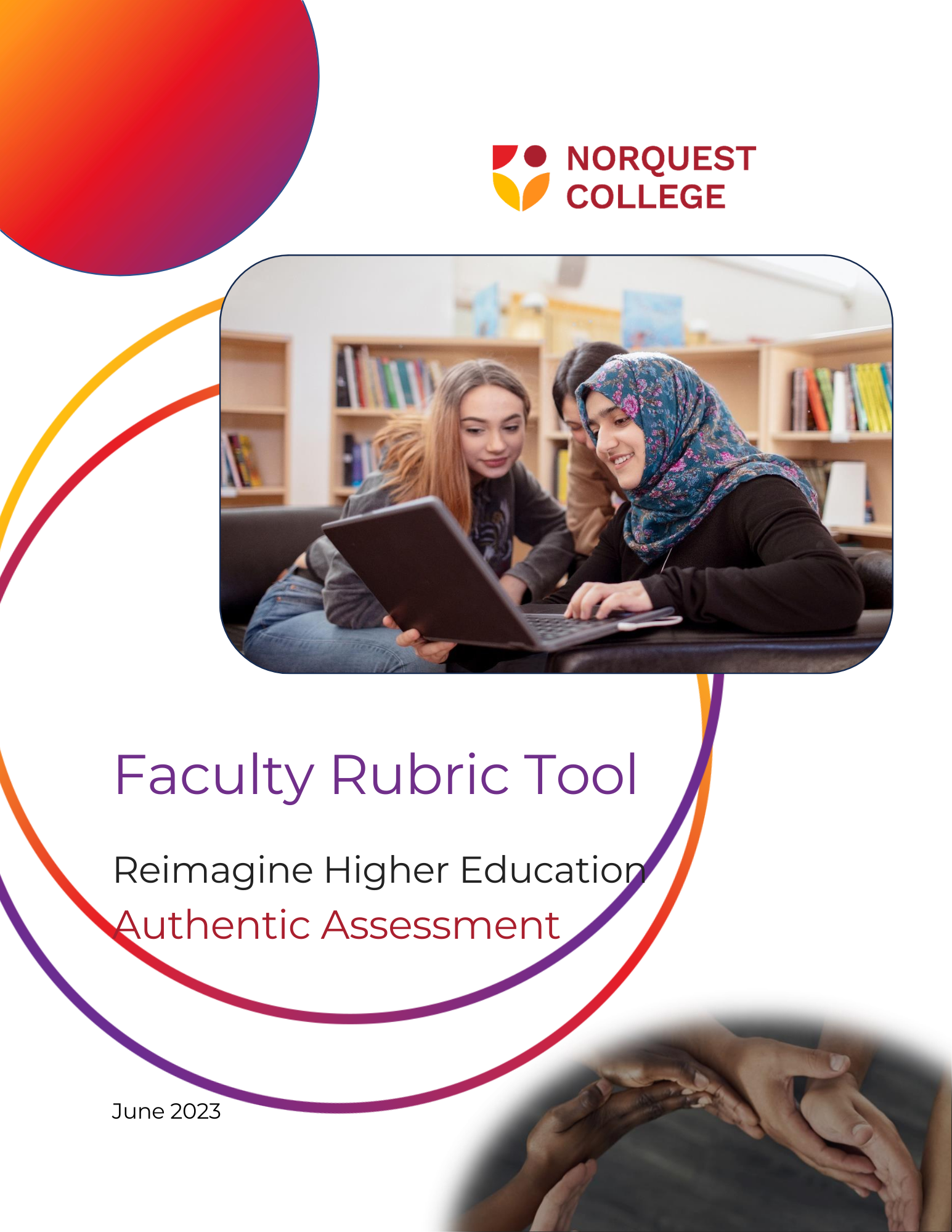 NorQuest Faculty Rubric Tool Cover Page