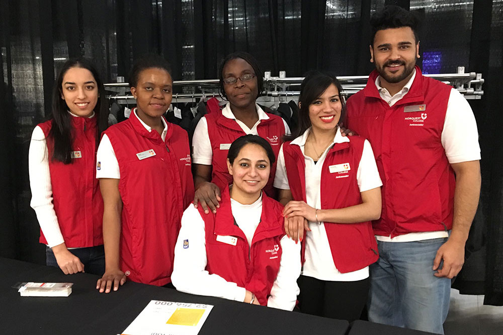 Group photo of some RBC Student Ambassadors